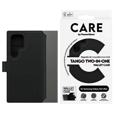 PanzerGlass Etui do Samsung Galaxy S24 Ultra CARE by PanzerGlass Feature Tango Wallet 2w1 Czarny PanzerGlass Etui do Samsung Galaxy S24 Ultra CARE by PanzerGlass Feature Tango Wallet 2w1 Czarny