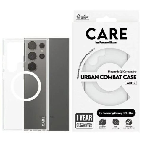 PanzerGlass Etui do Samsung Galaxy S24 Ultra CARE by PanzerGlass Flagship QI Case Transparent
