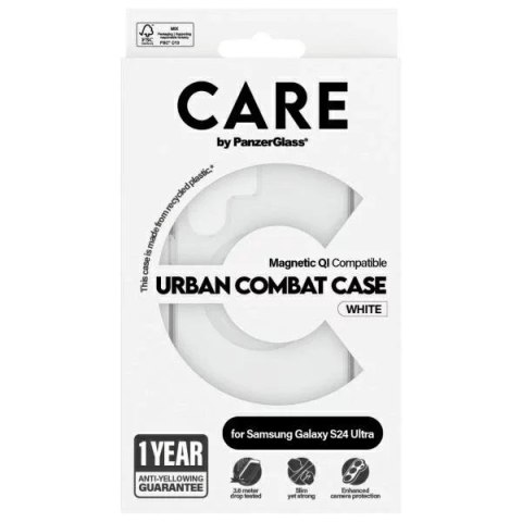 PanzerGlass Etui do Samsung Galaxy S24 Ultra CARE by PanzerGlass Flagship QI Case Transparent PanzerGlass Etui do Samsung Galaxy S24 Ultra CARE by PanzerGlass Flagship QI Case Transparent
