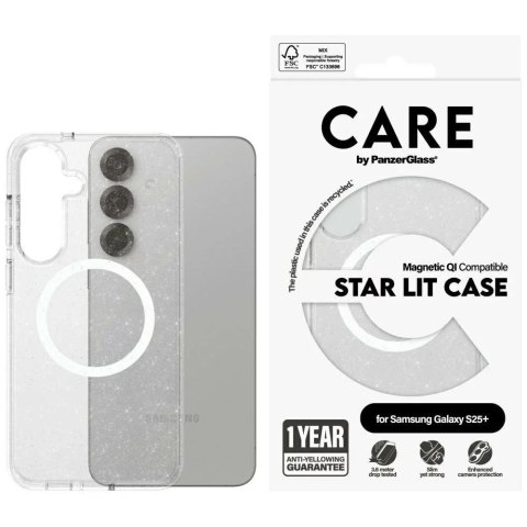 PanzerGlass Etui do Samsung Galaxy S25+ CARE by PanzerGlass Flagship Urban Combat StarLight White QI przezroczyste PanzerGlass Etui do Samsung Galaxy S25+ CARE by PanzerGlass Flagship Urban Combat StarLight White QI przezroczyste