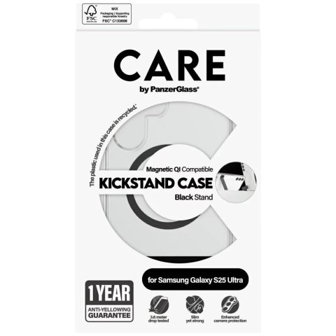 PanzerGlass Etui do Samsung Galaxy S25 Ultra CARE by PanzerGlass Feature Kickstand QI PanzerGlass Etui do Samsung Galaxy S25 Ultra CARE by PanzerGlass Feature Kickstand QI