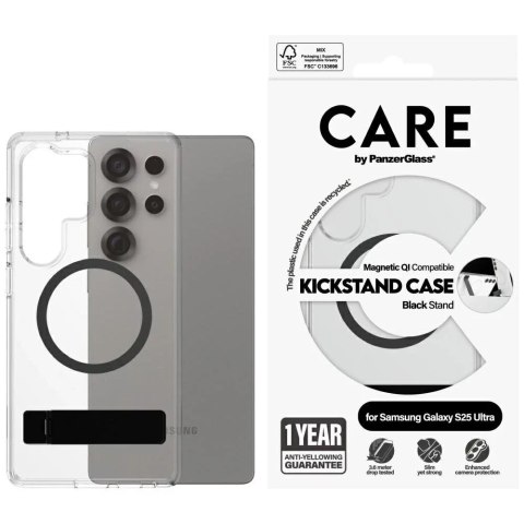 PanzerGlass Etui do Samsung Galaxy S25 Ultra CARE by PanzerGlass Feature Kickstand QI PanzerGlass Etui do Samsung Galaxy S25 Ultra CARE by PanzerGlass Feature Kickstand QI