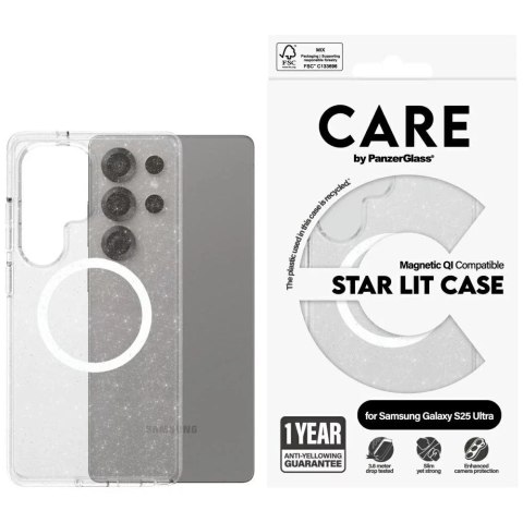 PanzerGlass Etui do Samsung Galaxy S25 Ultra CARE by PanzerGlass Flagship Urban Combat StarLight White QI PanzerGlass Etui do Samsung Galaxy S25 Ultra CARE by PanzerGlass Flagship Urban Combat StarLight White QI