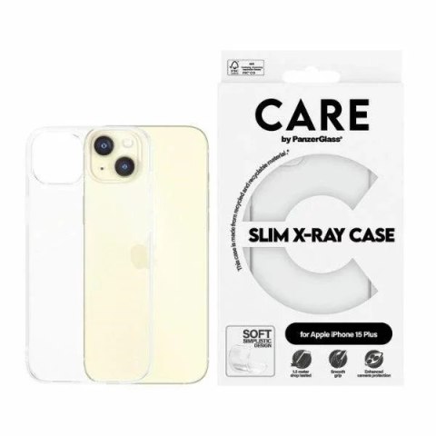 PanzerGlass Etui do iPhone 15 Plus CARE by PanzerGlass Slim X-Ray Case 6,7" Przezroczysty PanzerGlass Etui do iPhone 15 Plus CARE by PanzerGlass Slim X-Ray Case 6,7" Przezroczysty