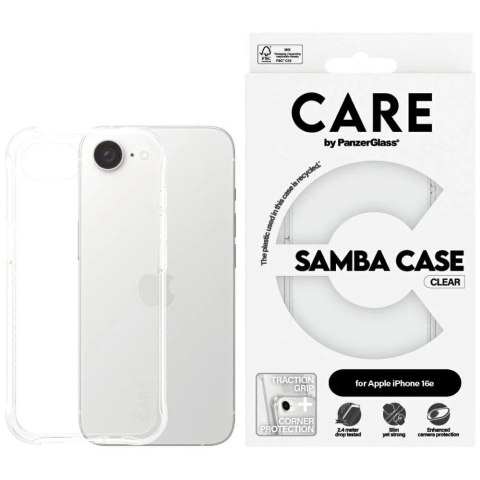 PanzerGlass Etui do iPhone 16e CARE by PanzerGlass Fashion Przezroczysty PanzerGlass Etui do iPhone 16e CARE by PanzerGlass Fashion Przezroczysty