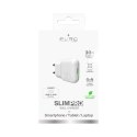 Puro Ładowarka sieciowa GaN Puro SLIMPRO 30W USB-C PD biała kompaktowa