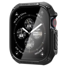 Ringke ETUI ZE SZKŁEM HARTOWANYM DO APPLE WATCH 10 (46MM) CZARNE SPIGEN TOUGH ARMOR