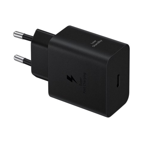Samsung Ładowarka sieciowa Samsung 45W 4.05A 1x USB-C Szybkie ładowanie PD PPS - czarna Samsung Ładowarka sieciowa Samsung 45W 4.05A 1x USB-C Szybkie ładowanie PD PPS - czarna