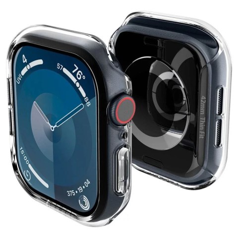 Spigen ETUI DO APPLE WATCH 10 (42MM) PRZEZROCZYSTE SPIGEN THIN FIT Spigen ETUI DO APPLE WATCH 10 (42MM) PRZEZROCZYSTE SPIGEN THIN FIT