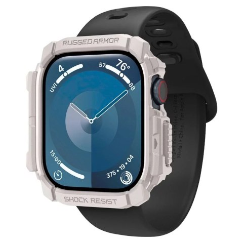 Spigen ETUI DO APPLE WATCH 10 (46MM) BEŻOWE DUNE BEIGE SPIGEN RUGGED ARMOR PRO Spigen ETUI DO APPLE WATCH 10 (46MM) BEŻOWE DUNE BEIGE SPIGEN RUGGED ARMOR PRO