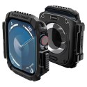 Spigen ETUI DO APPLE WATCH 10 (46MM) CZARNE MATTE BLACK SPIGEN RUGGED ARMOR PRO