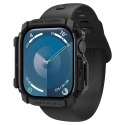 Spigen ETUI DO APPLE WATCH 10 (46MM) CZARNE MATTE BLACK SPIGEN RUGGED ARMOR PRO