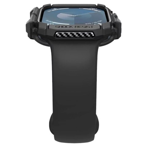 Spigen ETUI DO APPLE WATCH 10 (46MM) CZARNE MATTE BLACK SPIGEN RUGGED ARMOR PRO Spigen ETUI DO APPLE WATCH 10 (46MM) CZARNE MATTE BLACK SPIGEN RUGGED ARMOR PRO