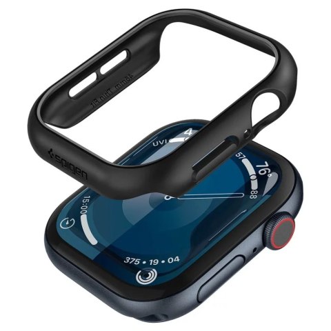 Spigen ETUI DO APPLE WATCH 10 (46MM) CZARNE SPIGEN THIN FIT Spigen ETUI DO APPLE WATCH 10 (46MM) CZARNE SPIGEN THIN FIT