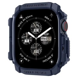 Spigen ETUI DO APPLE WATCH 10 (46MM) GRANATOWE NAVY BLUE SPIGEN RUGGED ARMOR