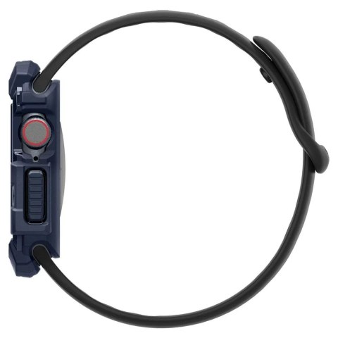 Spigen ETUI DO APPLE WATCH 10 (46MM) GRANATOWE NAVY BLUE SPIGEN RUGGED ARMOR Spigen ETUI DO APPLE WATCH 10 (46MM) GRANATOWE NAVY BLUE SPIGEN RUGGED ARMOR