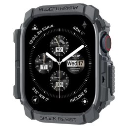 Spigen ETUI DO APPLE WATCH 10 (46MM) SZARE DARK GREY SPIGEN RUGGED ARMOR