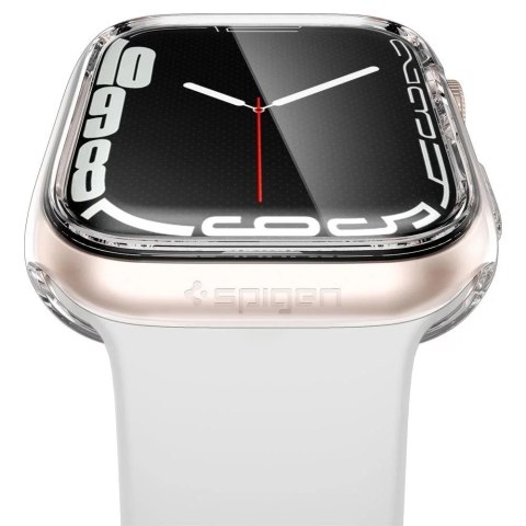 Spigen Etui do Apple Watch 7/8/9 45mm Spigen Ultra Hybrid Crystal Clear Przezroczyste Spigen Etui do Apple Watch 7/8/9 45mm Spigen Ultra Hybrid Crystal Clear Przezroczyste