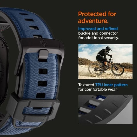 Spigen Pasek Opaska Spigen DuraPro Armor do Apple Watch 42-49mm - Navy Blue Niebieska Spigen Pasek Opaska Spigen DuraPro Armor do Apple Watch 42-49mm - Navy Blue Niebieska