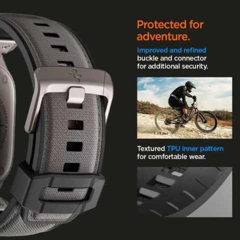 Spigen Pasek Opaska Spigen DuraPro Armor do Apple Watch 42-49mm - Szary Spigen Pasek Opaska Spigen DuraPro Armor do Apple Watch 42-49mm - Szary