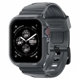 Spigen Pasek do Apple Watch 4-9 / SE 44-45mm Spigen Rugged Armor Pro Szary