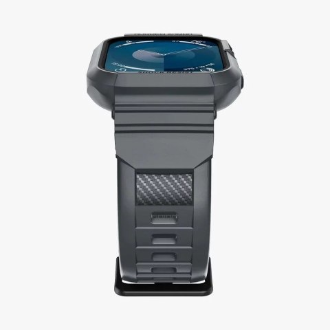 Spigen Pasek do Apple Watch 4-9 / SE 44-45mm Spigen Rugged Armor Pro Szary Spigen Pasek do Apple Watch 4-9 / SE 44-45mm Spigen Rugged Armor Pro Szary