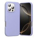 Vention Etui ochronne do iPhone 16 Pro Vention MagSafe silikon liliowe fioletowe