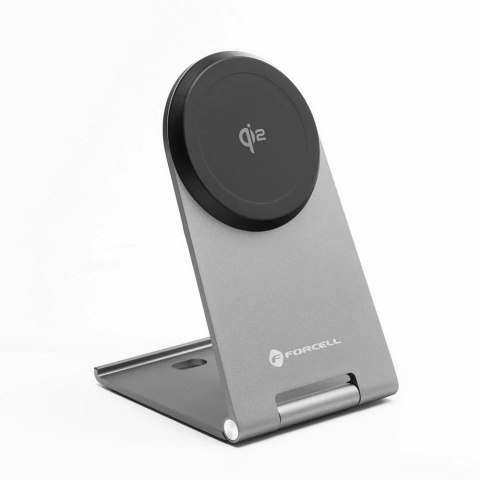 Apple Ładowarka Indukcyjna Flip Charge Qi2 MagSafe 15W USB-C Aluminiowa