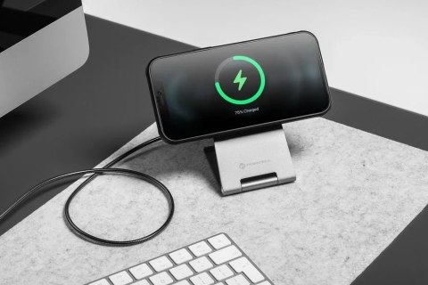 Apple Ładowarka Indukcyjna Flip Charge Qi2 MagSafe 15W USB-C Aluminiowa Apple Ładowarka Indukcyjna Flip Charge Qi2 MagSafe 15W USB-C Aluminiowa