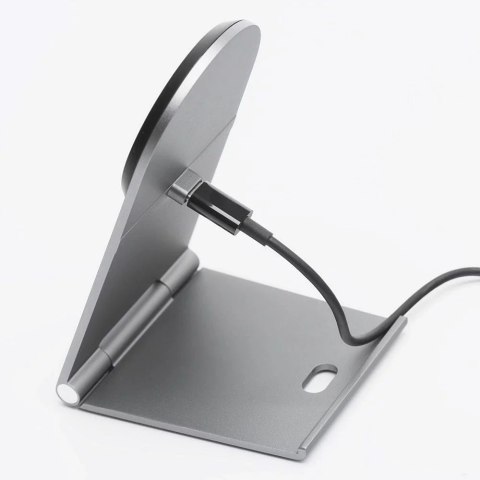 Apple Ładowarka Indukcyjna Flip Charge Qi2 MagSafe 15W USB-C Aluminiowa Apple Ładowarka Indukcyjna Flip Charge Qi2 MagSafe 15W USB-C Aluminiowa