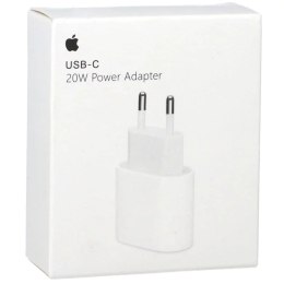 Apple Ładowarka Sieciowa Apple USB-C 20W Power Delivery MHJE3ZM/A Biała