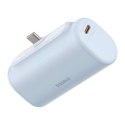 Baseus Powerbank Baseus Compact 5000mAh 20W USB-C Mini Szybkie Ładowanie Niebieski