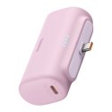 Baseus Powerbank Baseus Compact 5000mAh 20W USB-C Mini Szybkie Ładowanie Różowy
