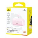 Baseus Powerbank Baseus Compact 5000mAh 20W USB-C Mini Szybkie Ładowanie Różowy