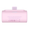 Baseus Powerbank Baseus Compact 5000mAh 20W USB-C Mini Szybkie Ładowanie Różowy