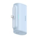 Baseus Powerbank Baseus Compact IP 5000mAh 20W Lightning + USB-C Niebieski