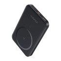 Choetech Powerbank Magnetyczny Black 5000mAh 20W Cienki Bezprzewodowy Czarny