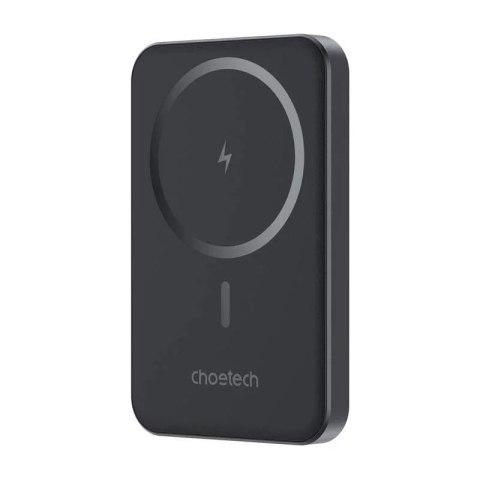 Choetech Powerbank Magnetyczny Black 5000mAh 20W Cienki Bezprzewodowy Czarny Choetech Powerbank Magnetyczny Black 5000mAh 20W Cienki Bezprzewodowy Czarny