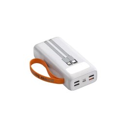Denmen Powerbank DENMEN DP31 30000 mAh 4xUSB USB-C PD LED Lampa 2xKabel