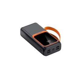 Denmen Powerbank Denmen DP31 30000mAh 4xUSB Typ-C PD Latarka Czarny