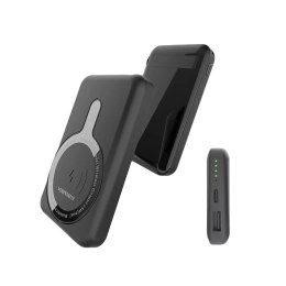 Denmen Powerbank Denmen PD+ MagSafe 10000mAh 15W Bezprzewodowy Czarny