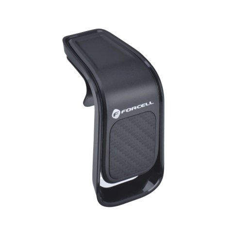 Denmen Uchwyt samochodowy FORCELL F-GRIP Carbon B060 magnetyczny do kratki czarny Denmen Uchwyt samochodowy FORCELL F-GRIP Carbon B060 magnetyczny do kratki czarny