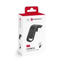 Denmen Uchwyt samochodowy FORCELL F-GRIP Carbon B060 magnetyczny do kratki czarny