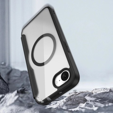 Dux Ducis Etui ochronne Dux Ducis Skin X Pro z MagSafe na iPhone 16e - czarne Dux Ducis Etui ochronne Dux Ducis Skin X Pro z MagSafe na iPhone 16e - czarne