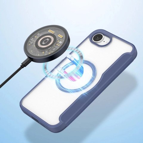 Dux Ducis Etui ochronne Dux Ducis Skin X Pro z MagSafe na iPhone 16e - niebieskie Dux Ducis Etui ochronne Dux Ducis Skin X Pro z MagSafe na iPhone 16e - niebieskie