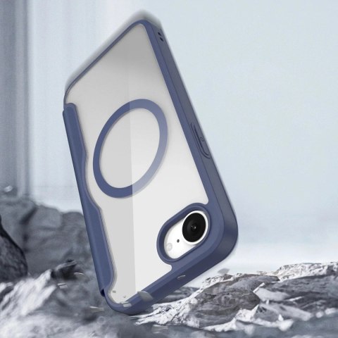 Dux Ducis Etui ochronne Dux Ducis Skin X Pro z MagSafe na iPhone 16e - niebieskie Dux Ducis Etui ochronne Dux Ducis Skin X Pro z MagSafe na iPhone 16e - niebieskie