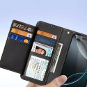 Dux Ducis Etui ochronne do iPhone 16 Pro Dux Ducis Lawa skórzane MagSafe portfel czarne
