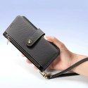 Dux Ducis Etui ochronne do iPhone 16 Pro Dux Ducis Lawa skórzane MagSafe portfel czarne