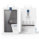 Dux Ducis Etui skórzane do iPhone 16 MagSafe Dux Ducis Lawa + portfel - szare