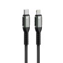 Forcell Kabel USB-C 27W 2m Forcell Lightning PD Nylon LAPTOP PC SMARTFON